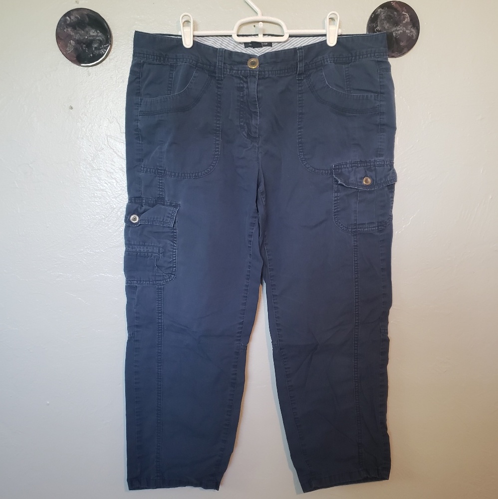 Tommy Hilfiger capri navy blue size 14
